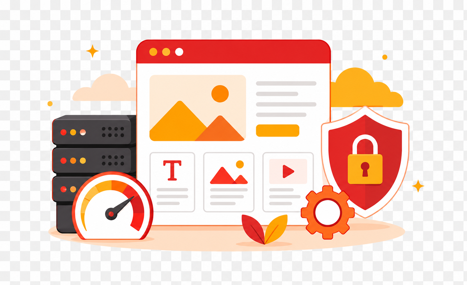 Free with Domain illustration